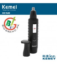 Kemei 2 in 1 Hair Shaver Nose Ear Hair Trimmer KM-9688A